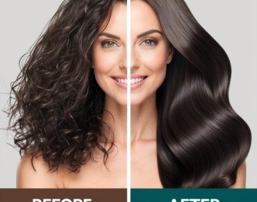 before and after comparison
